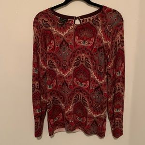 Talbots 100% wool top